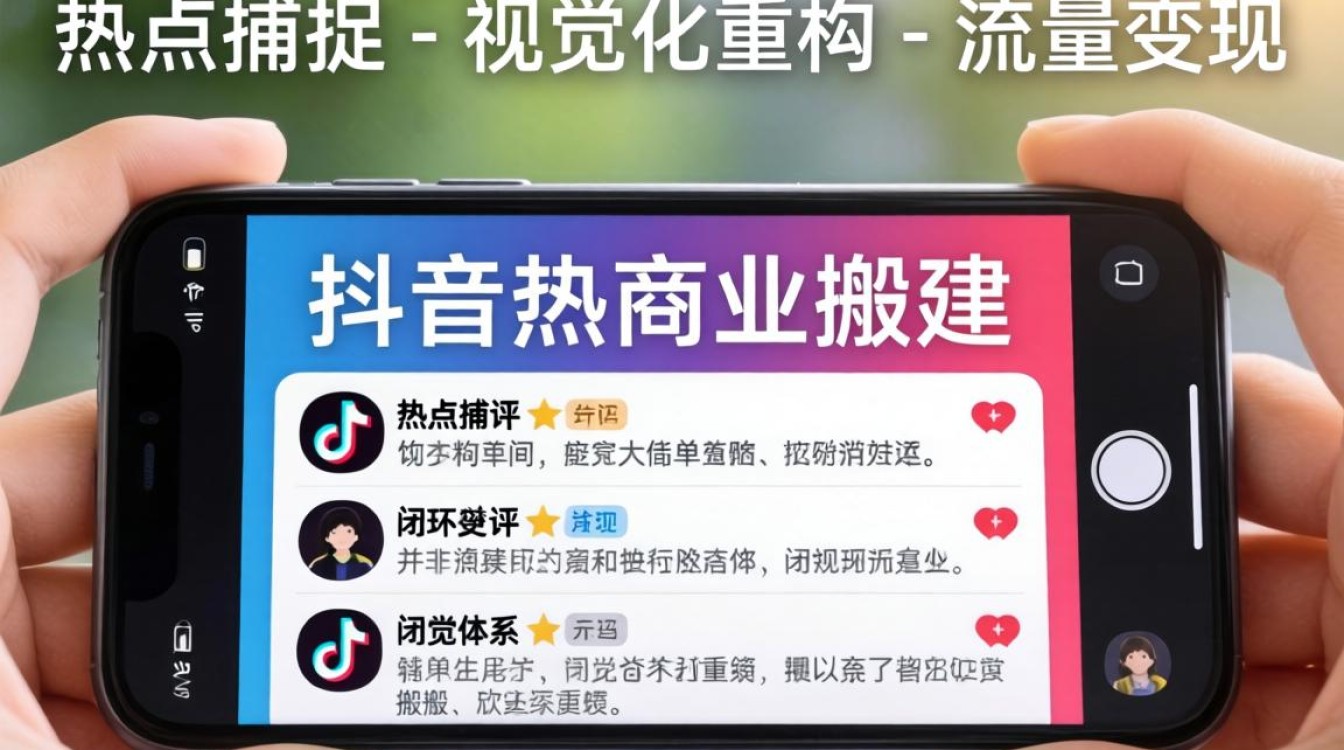手机拍摄热评技巧与商业化持续收入
