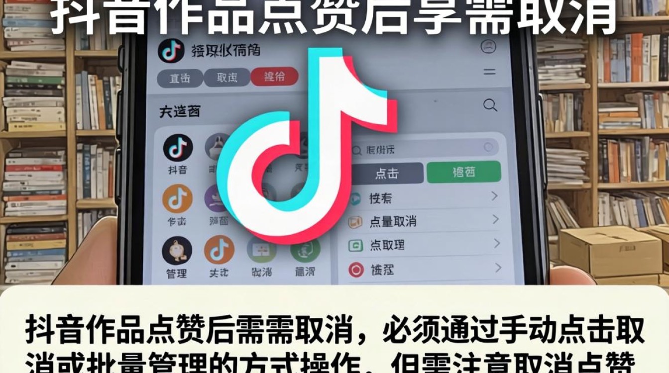 抖音作品取消点赞怎么操作