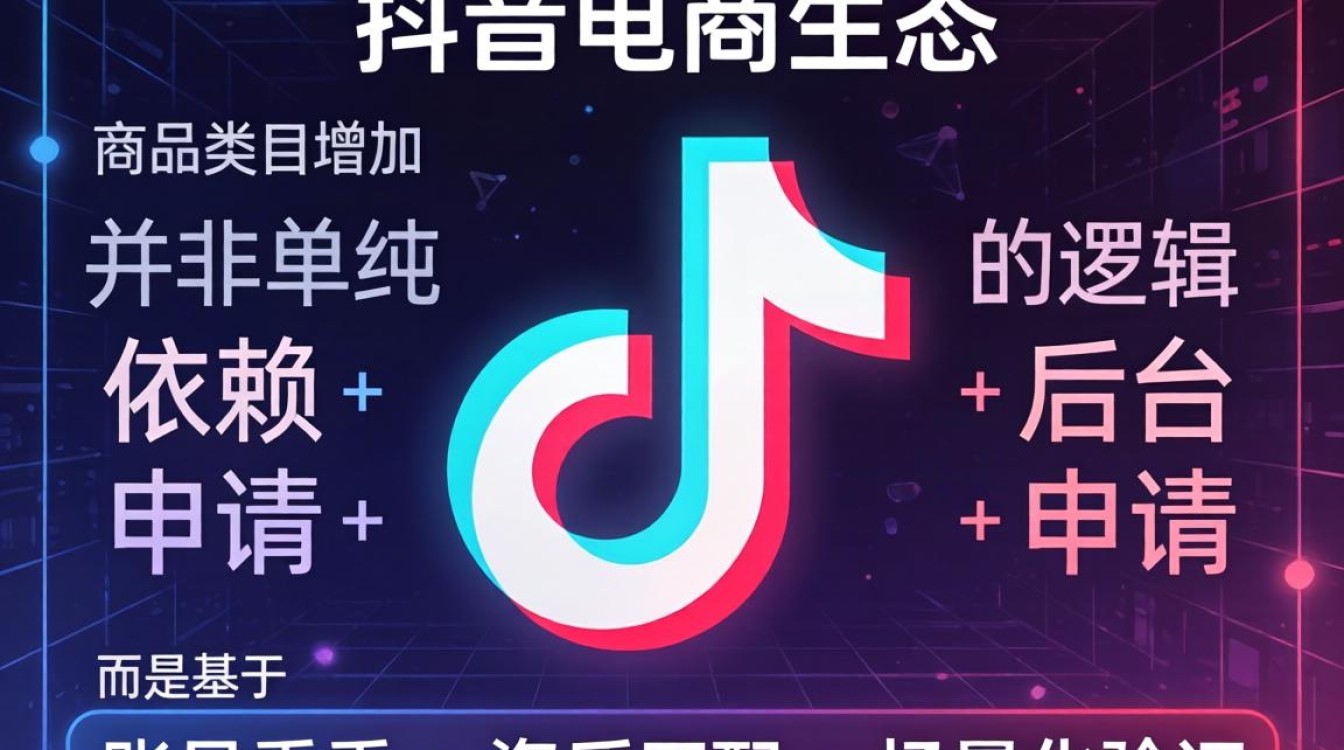 抖音增加商品类目怎么操作