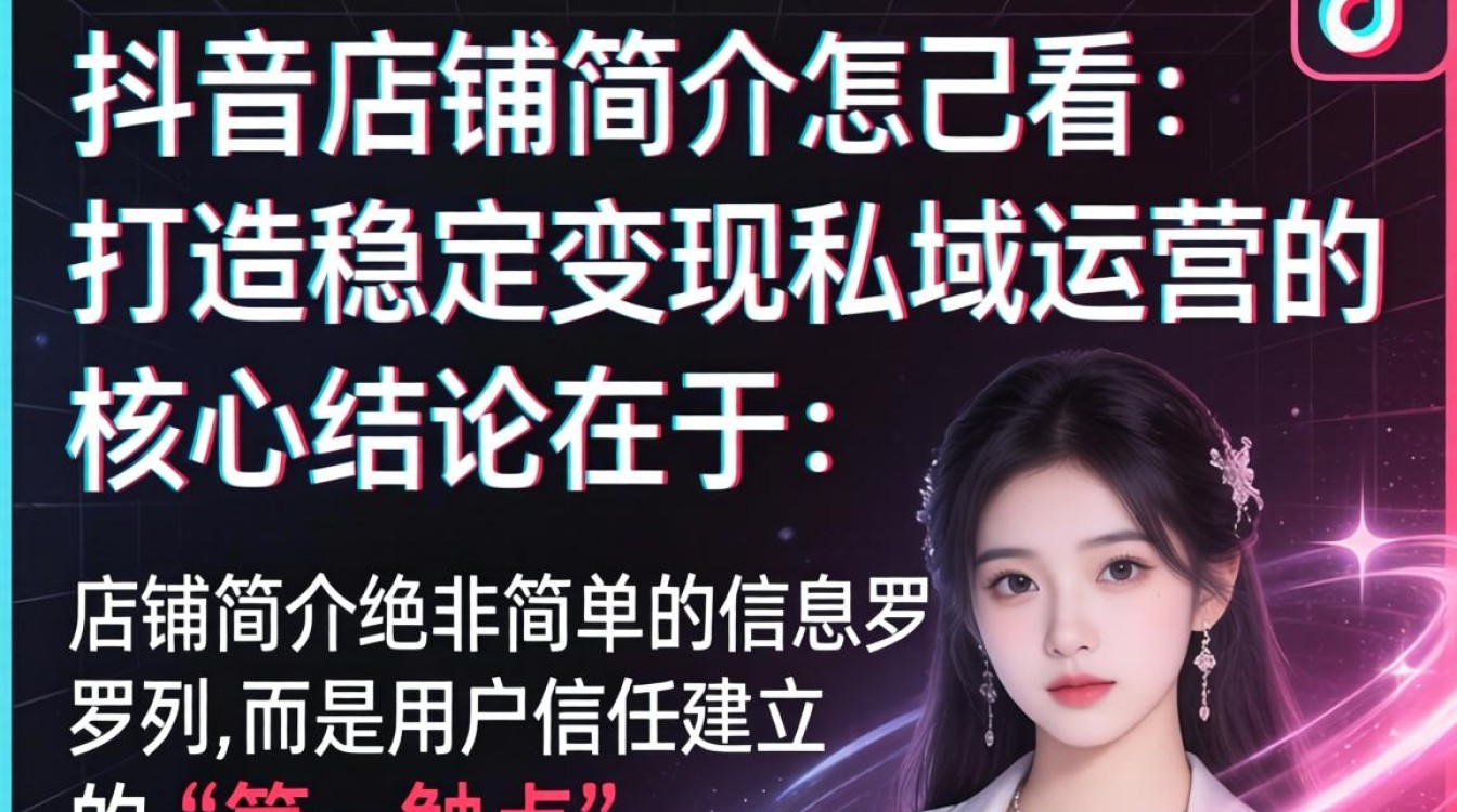 抖音店铺简介怎么设置流量大