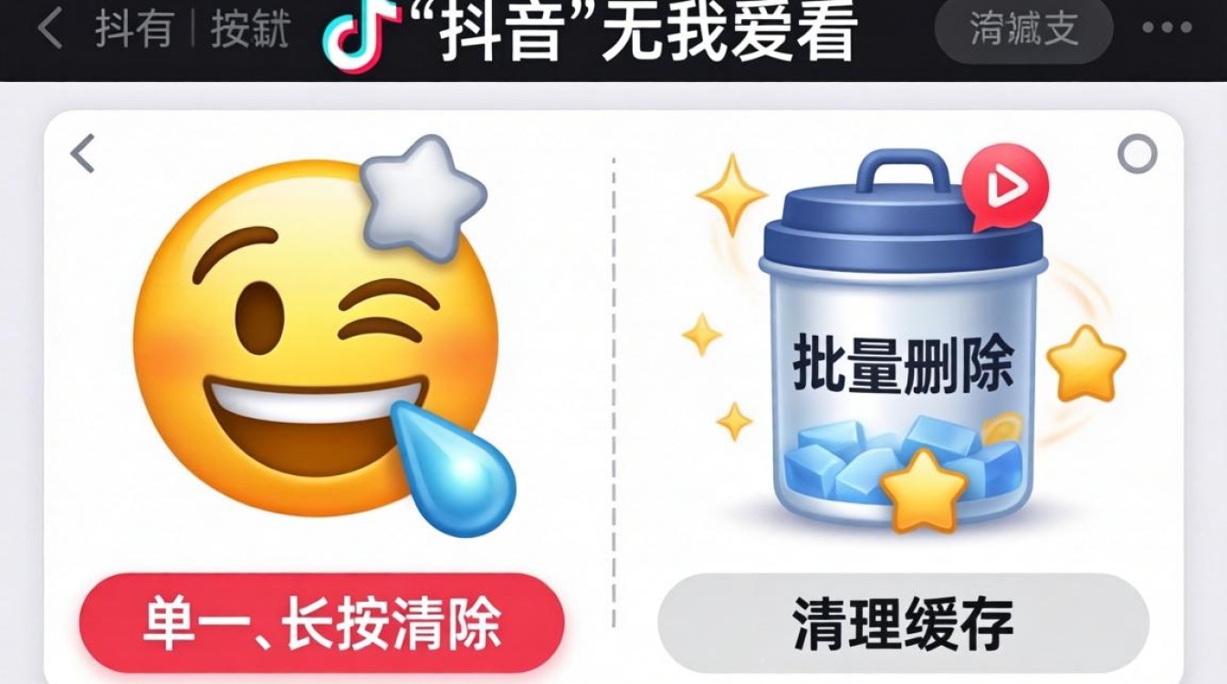 抖音我爱看表情怎么删除