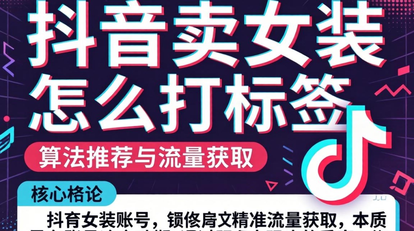 女装账号标签怎么打流量大