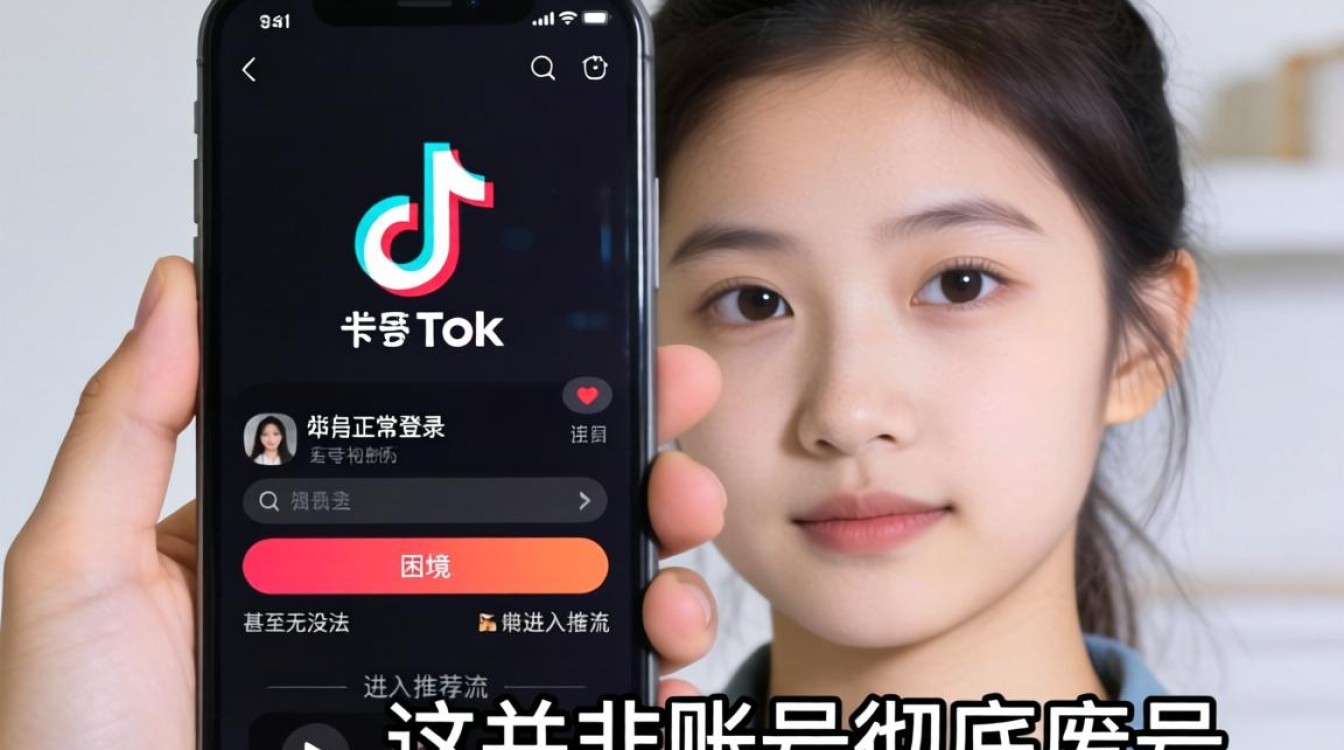 TikTok 登录但是看不了怎么回事