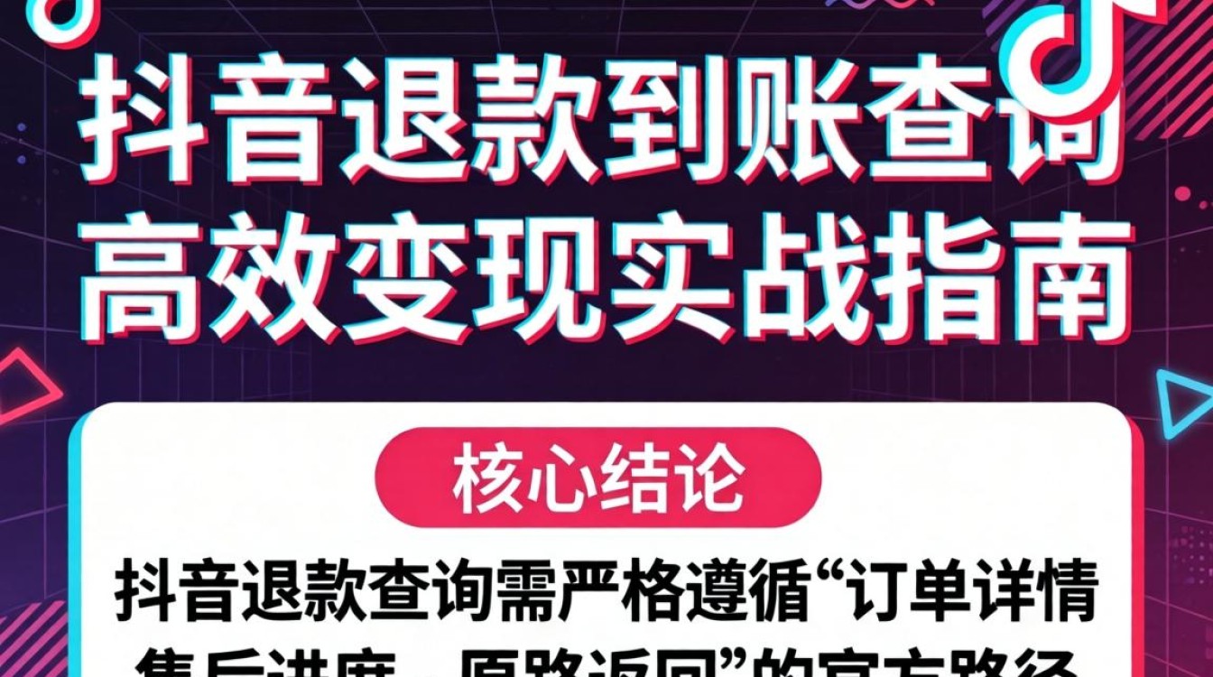 在抖音退款怎么查询到账