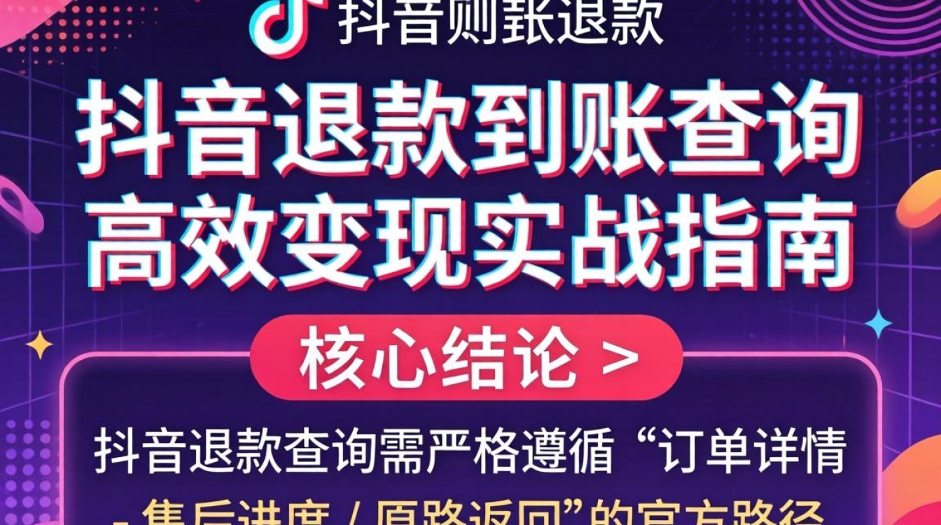 在抖音退款怎么查询到账