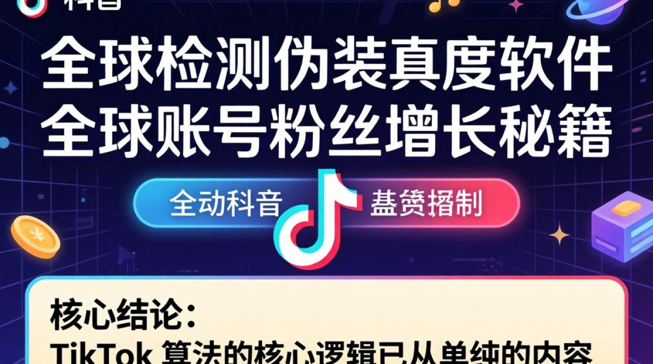TikTok 检测伪装度软件 全球账号粉丝增长秘籍