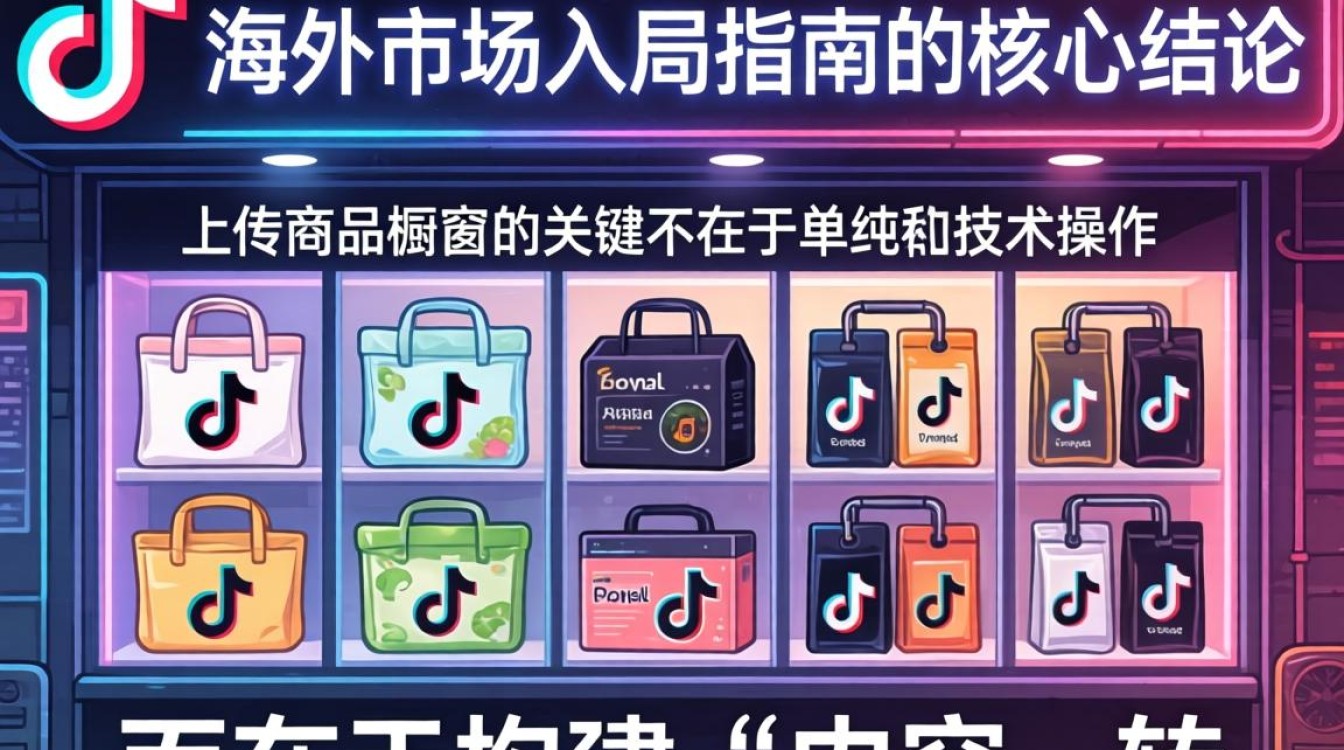 TikTok 如何上传商品橱窗