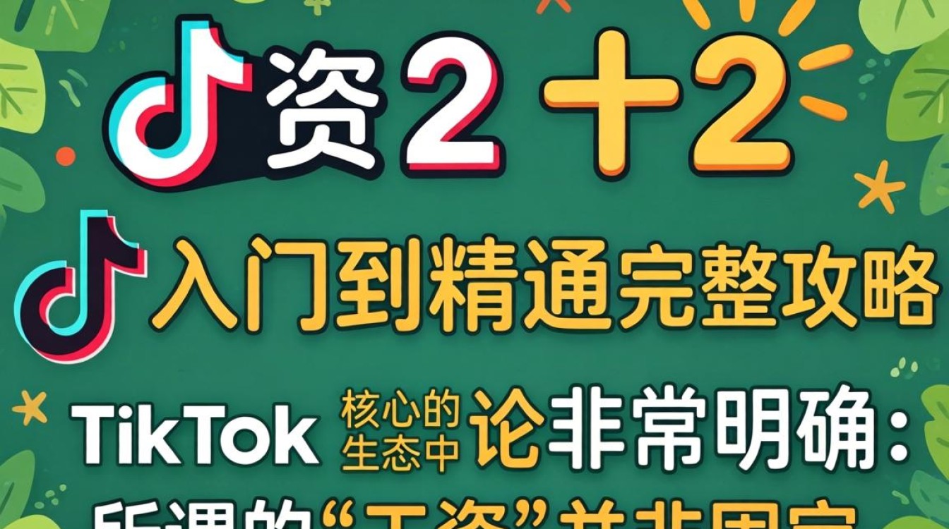 TikTok 工资 2 十 2 从入门到精通完整攻略