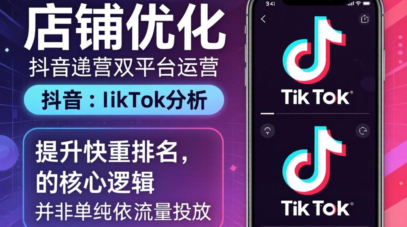 店铺优化抖音与tiktok分析怎么提升权重排名