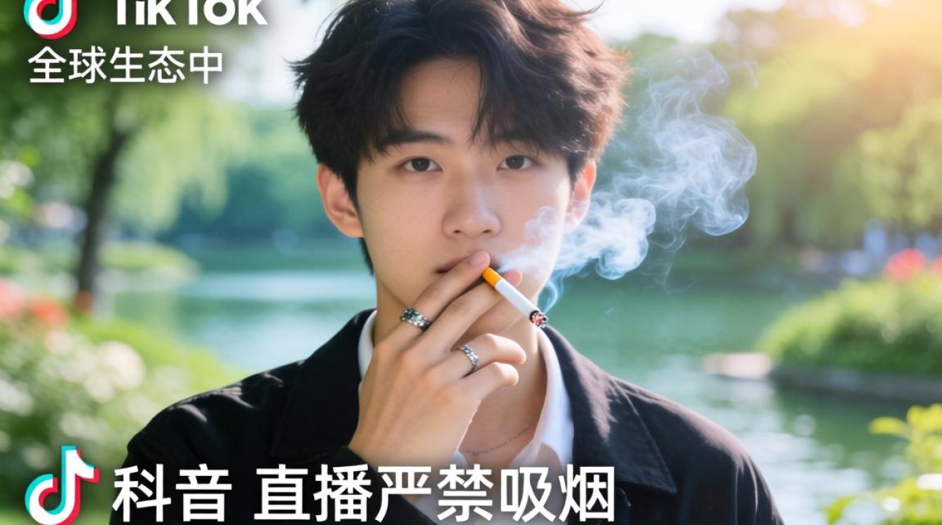 TikTok 直播可以抽烟吗