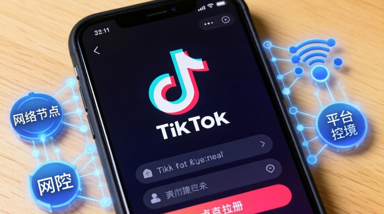 TikTok 注册显示没有网络怎么办