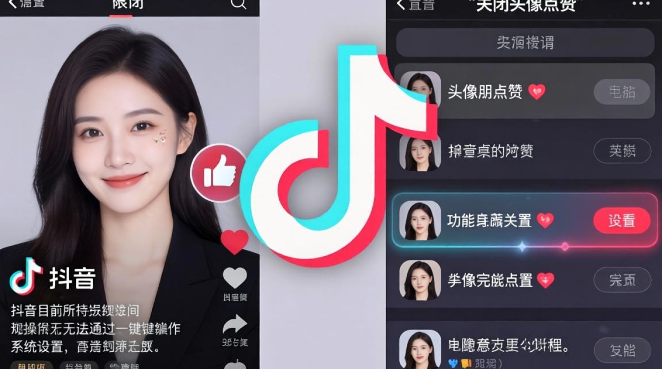 抖音怎么关闭头像点赞