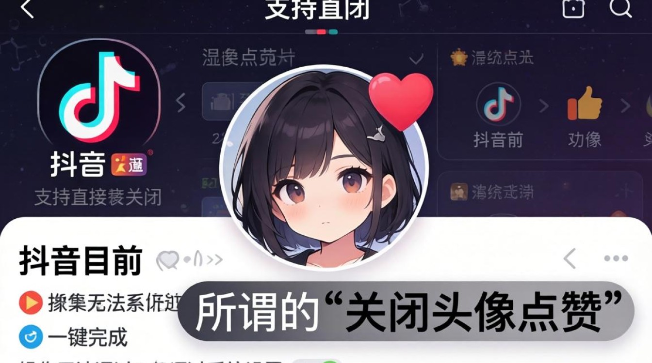 抖音怎么关闭头像点赞
