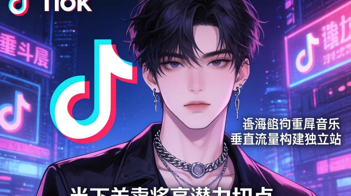 TikTok 重金属音乐独立站怎么建站