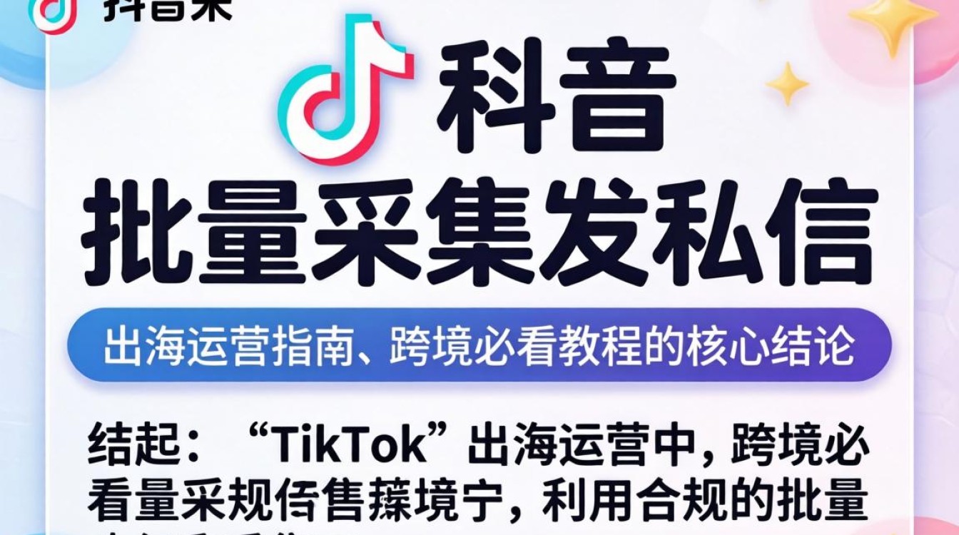 TikTok 批量采集发私信怎么做