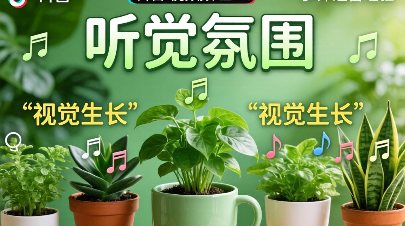 抖音种绿植怎么设置音乐