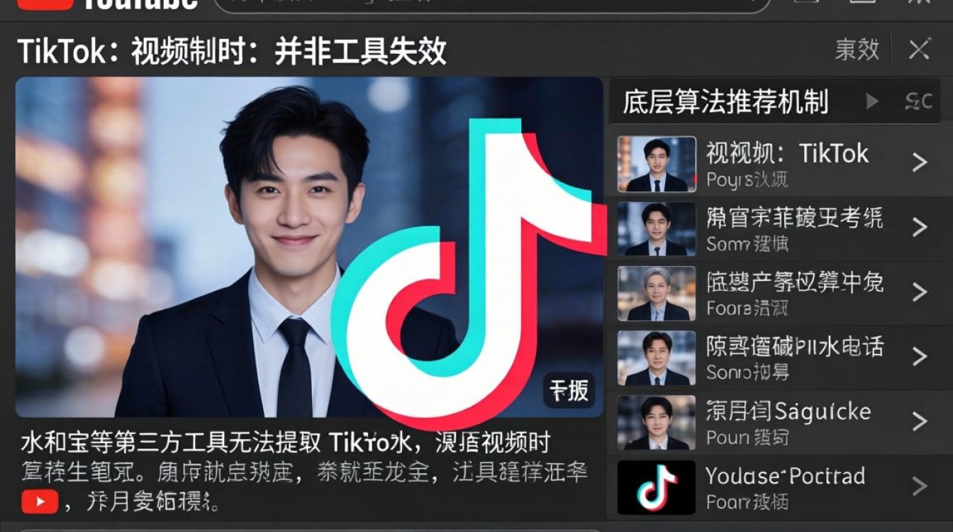YouTube 水印宝提取不了 TikTok 视频怎么办