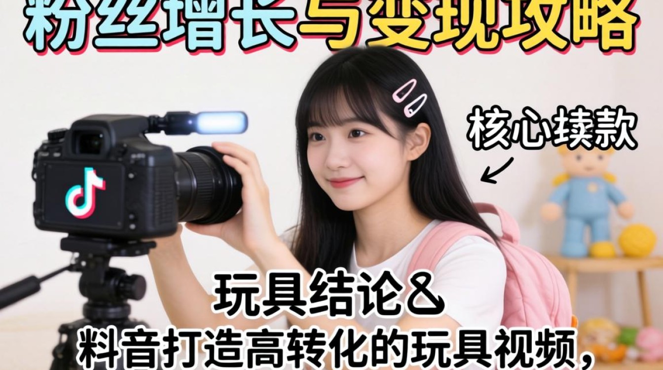 玩具视频拍摄技巧与变现涨粉攻略