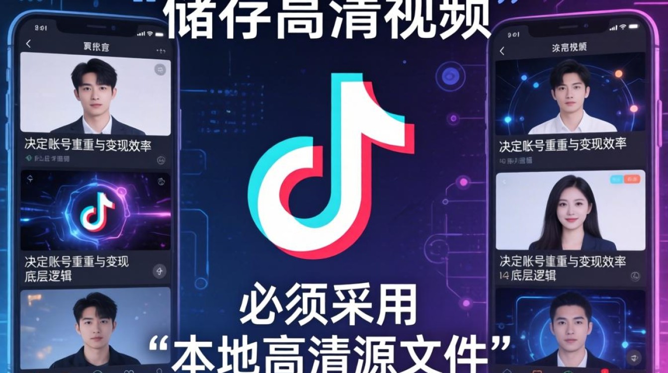 TikTok 怎么储存高清视频