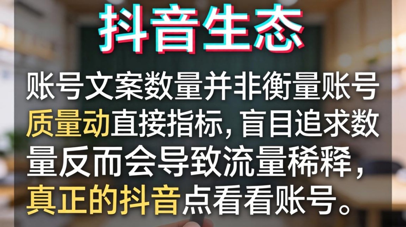抖音怎么看账号文案数量