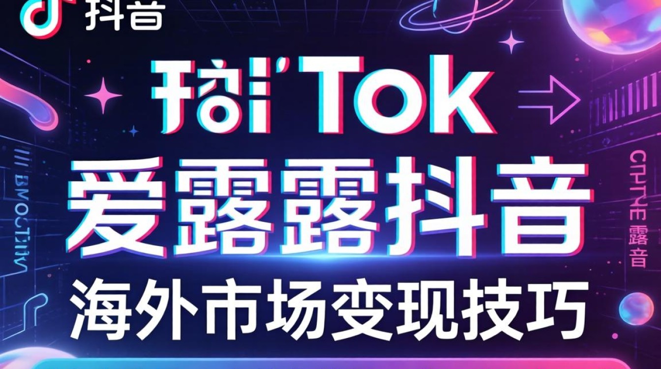 TikTok 爱露露抖音 海外市场变现技巧