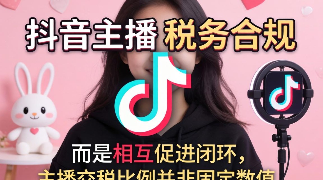 抖音主播交税比例怎么算