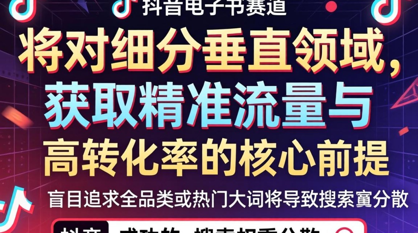 抖音电子书类目选择技巧与 SEO 搜索排名