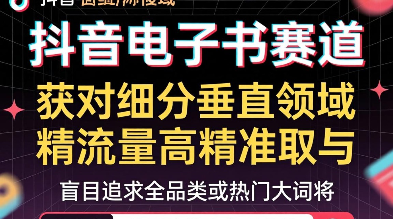抖音电子书类目选择技巧与 SEO 搜索排名