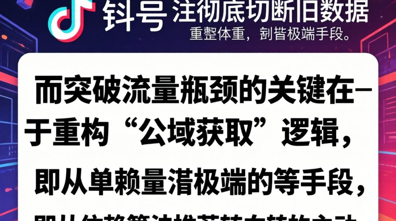 如何突破流量瓶颈公域获取