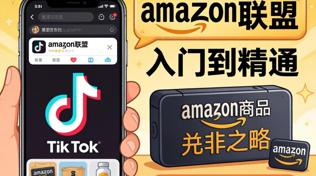 TikTok 做亚马逊联盟怎么赚钱