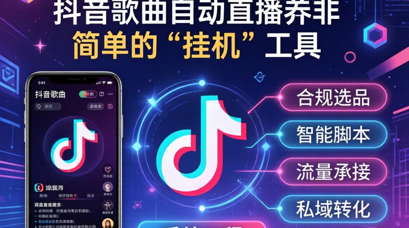 抖音歌曲自动直播怎么弄