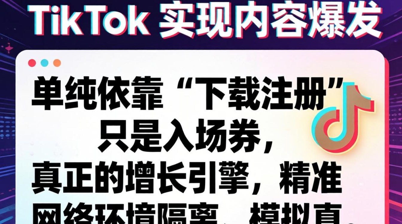 tiktok注册流程与账号曝光技巧