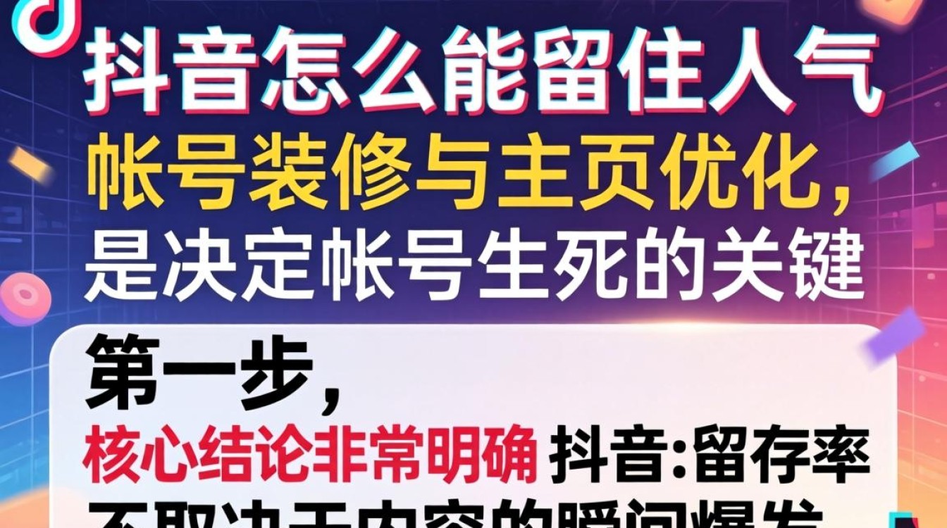 账号装修与主页优化技巧