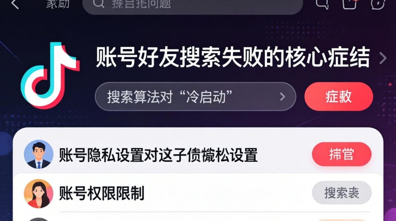TikTok 搜索不到好友怎么办