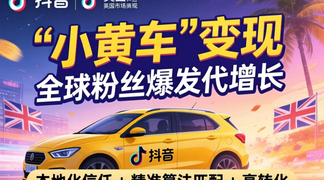 TikTok 英国小黄车怎么开