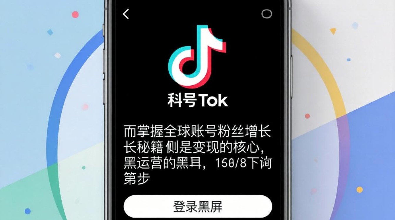 TikTok 用谷歌登录黑屏怎么办
