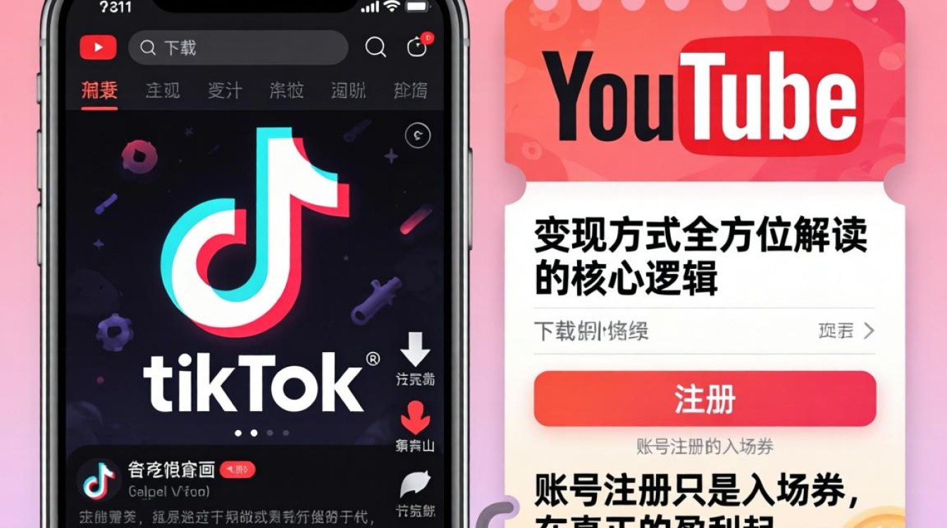YouTube 下载好了 tiktok 怎么注册