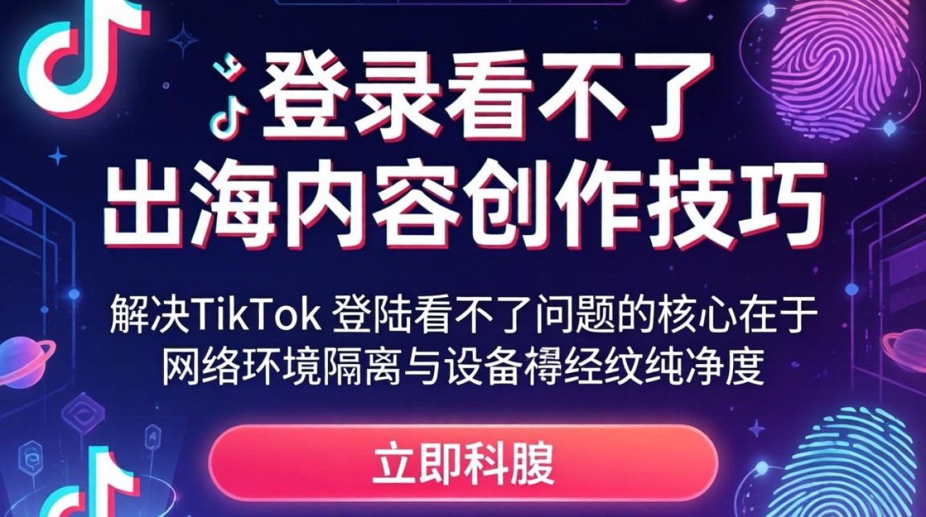 TikTok 登陆看不了怎么办