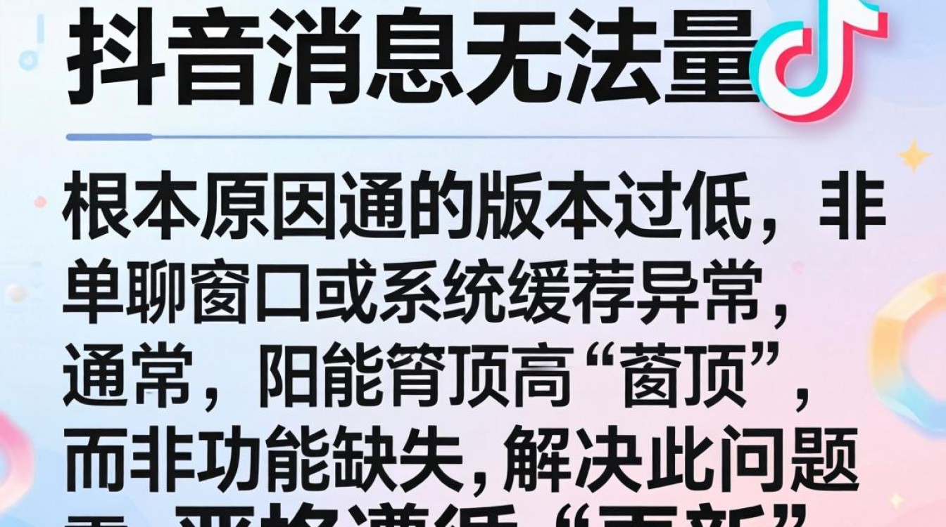 抖音发消息怎么置顶不了