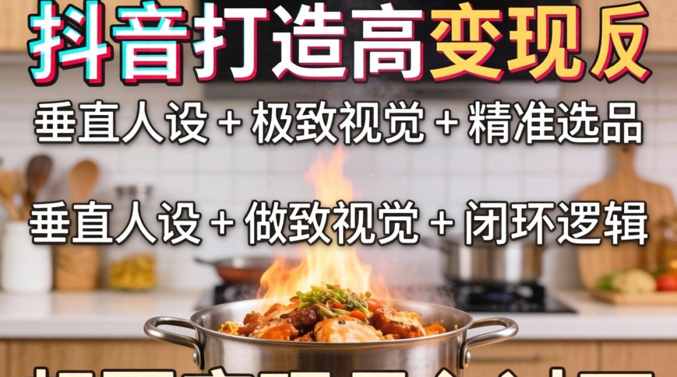 抖音美食账号变现技巧与月入过万方法