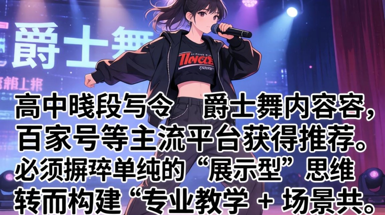 百家号爵士舞 TikTok 高中运营技巧获得推荐