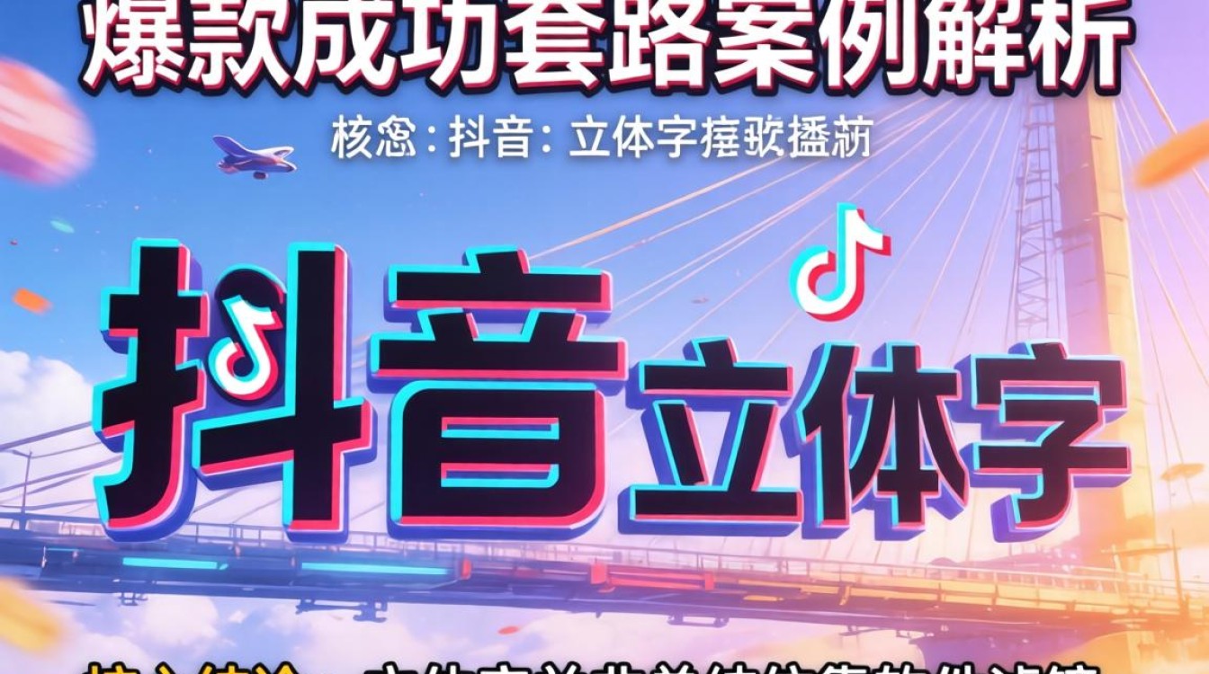 抖音立体字怎么生成的呢