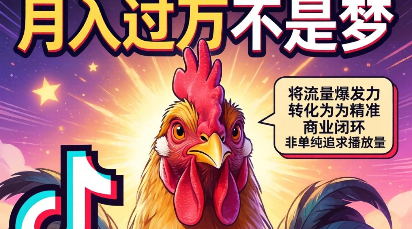 TikTok 的鸡顶挑战 变现技巧