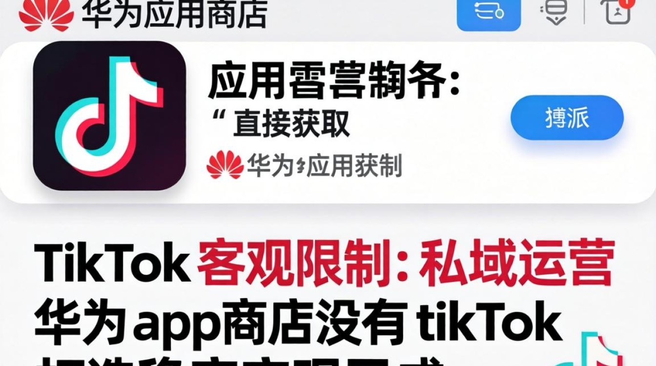 华为应用商店没有 TikTok 怎么办