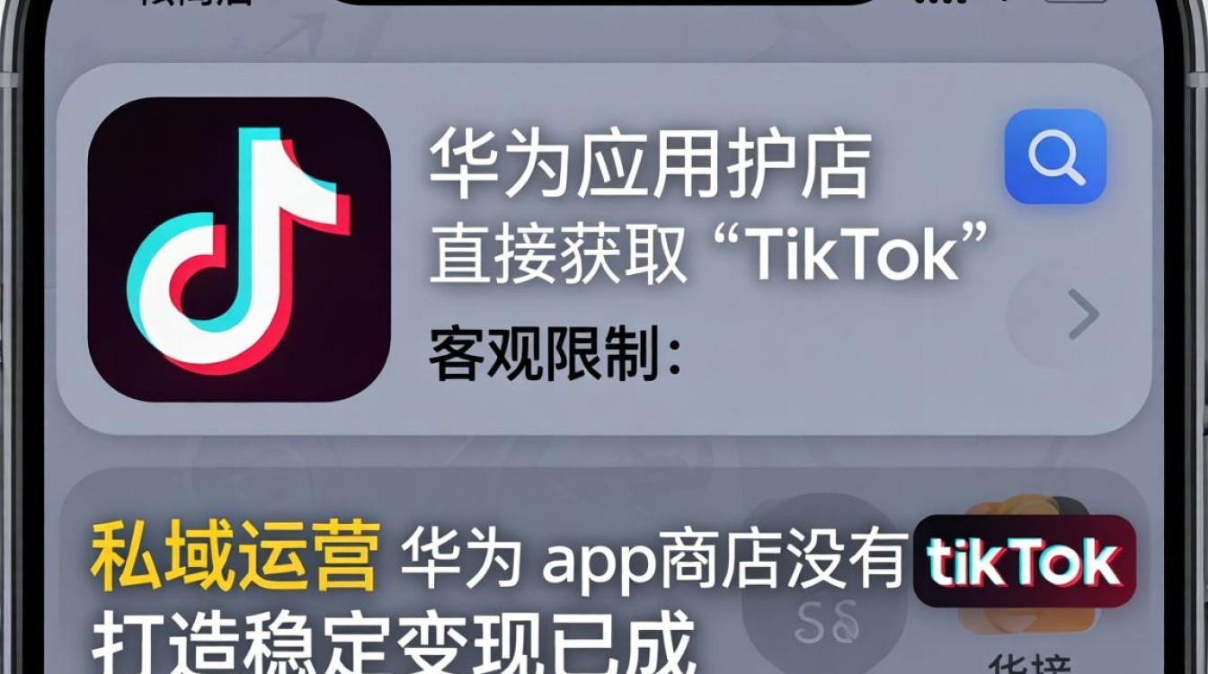 华为应用商店没有 TikTok 怎么办
