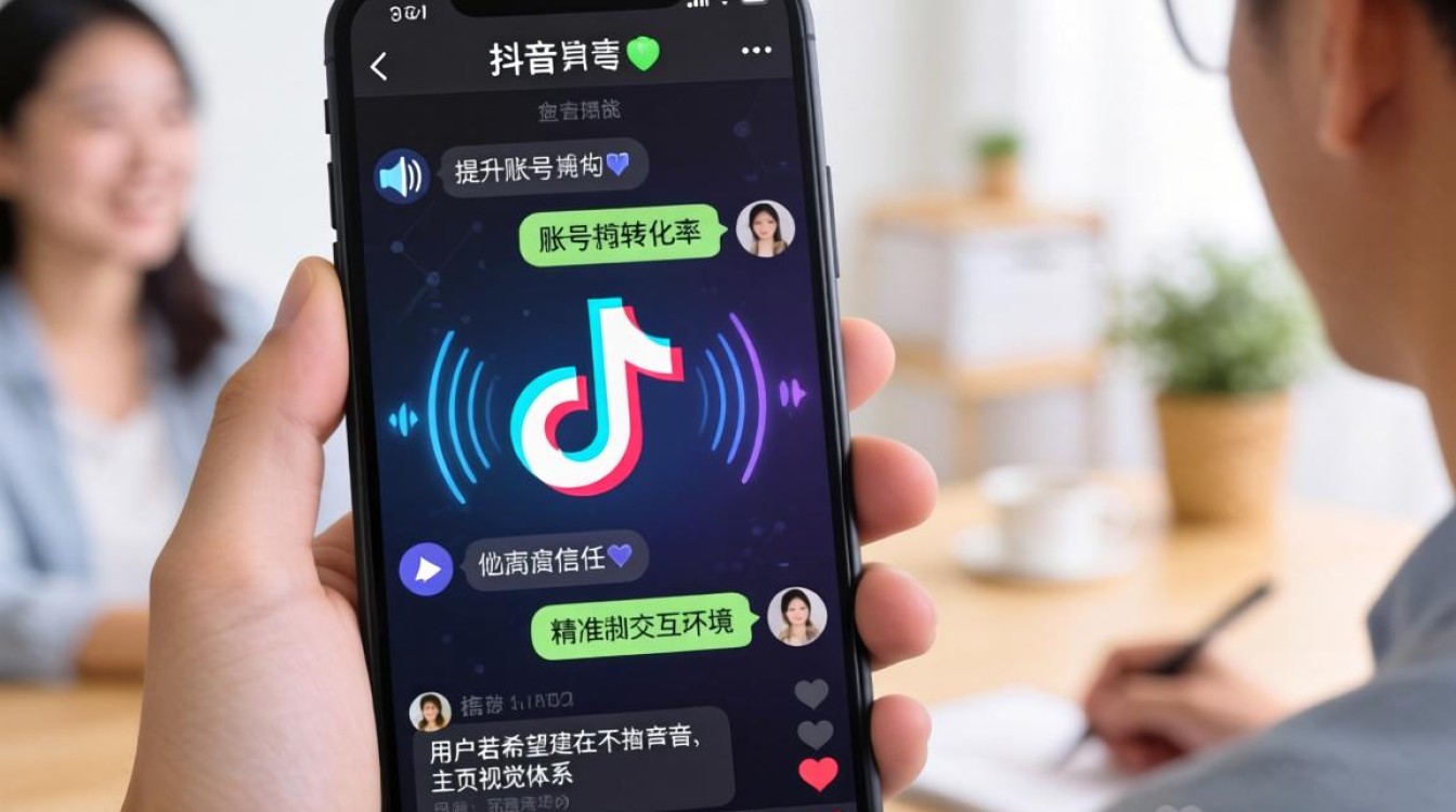 怎么在抖音不听声音聊天