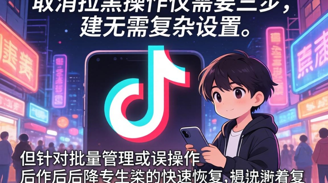 抖音怎么取消拉黑的人