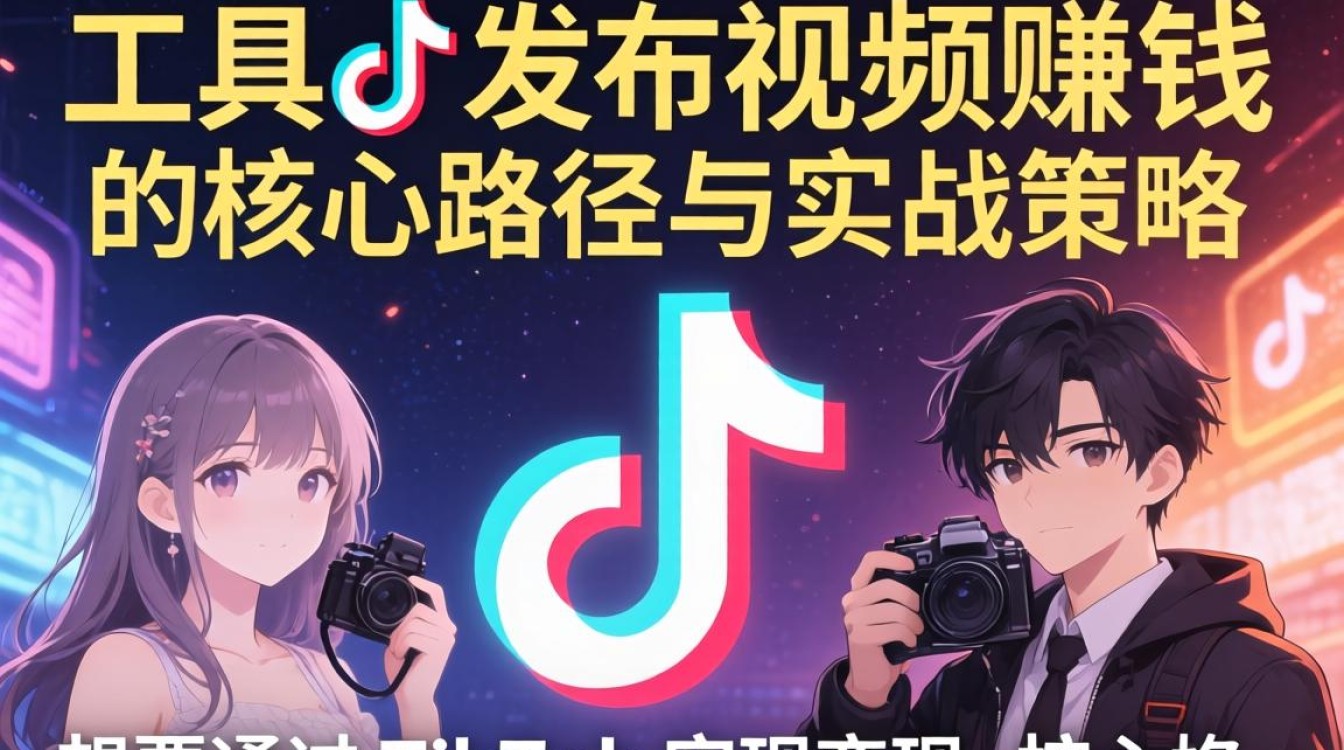 新手工具在tiktok发布视频赚钱