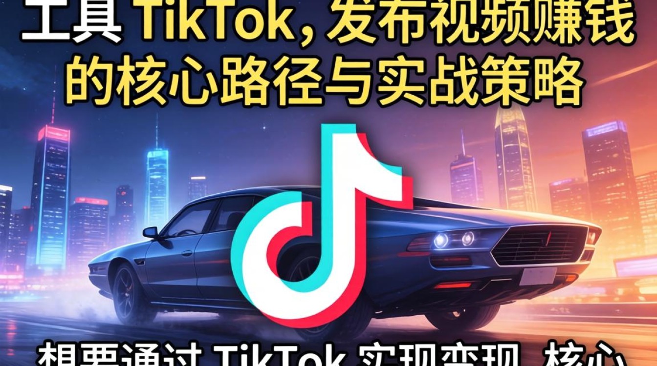 新手工具在tiktok发布视频赚钱