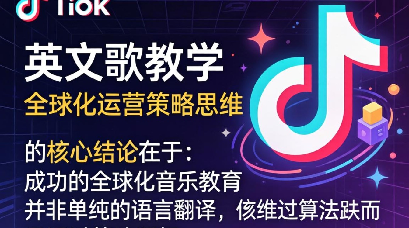 TikTok 英文歌教学怎么做